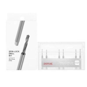 Spin-Lock Drill Bit Set 02 for Mobius Hand Drill 1,5-2mm