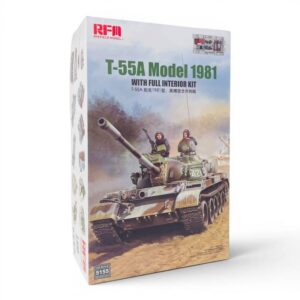 T-55A Model 1981 Full Interior w/ workable tracks