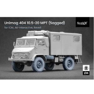 Unimog 404 10.5-20 MPT Sagged wheel set