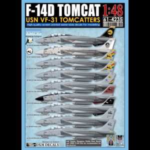 USN F-14D Tomcat VF-31 Tomcatters (2026 NEW)