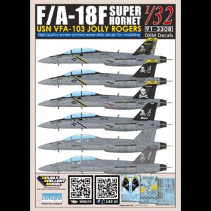 USN F/A-18F Super Hornet VFA-103 "Jolly Rogers" - 1/32