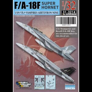 USN F/A-18F SUPER HORNET VX-9 Vampires - 1/32