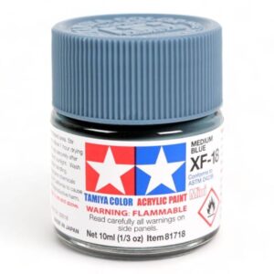 XF-18 Medium Blue - Acrylic Paint Mini (Flat) 10 ml
