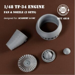 A-10C Thunderbolt II engine Fan blades and Nozzles