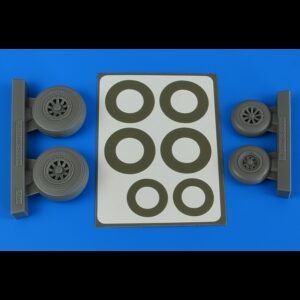 A-26B/C (B-26B/C) Invader wheels & paint masks late for ICM