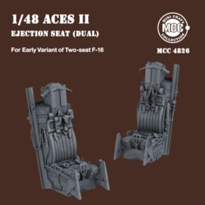 ACES II Ejection seats early (dual) for F-16 two seats 1/48