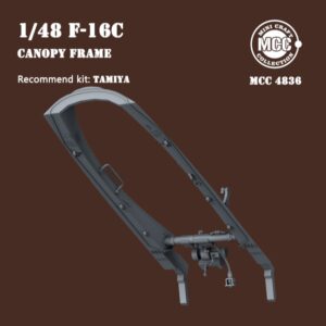 Canopy frame of single seat F-16 1/48