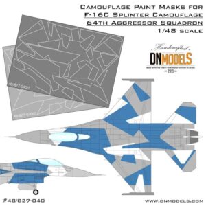 F-16C Blue Spliter Aggressor Camo 1/48