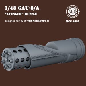 GAU-8 muzzle for A-10 1/48