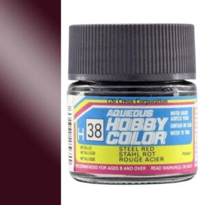 H-038 Steel Red (10ml) - Mr. Color
