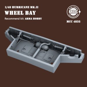 Hurricane Mk.II Wheel bay for ARMA Hobby 1/48