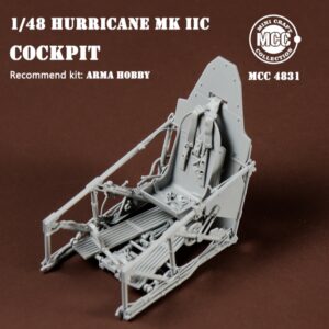 Hurricane Mk.IIc Cockpit for ARMA Hobby 1/48