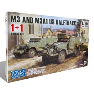 M3 / M3A1 U.S. WWII Halftrack DOUBLE COMBO (1/35)