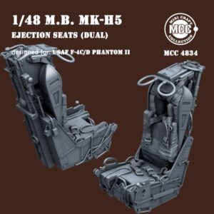 M.B. MK-H5 Ejection Seat (dual) USAF F-4CD Phantom II 1/48
