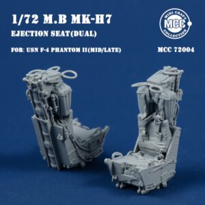 M.B Mkh7 Ejection seat (dual) for USN F-4 Phantom (2pcs) 1/72